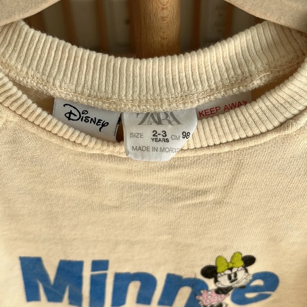 Zara (VGUC) | 2-3 Disney Minnie Mouse Sweater Dress Tunic